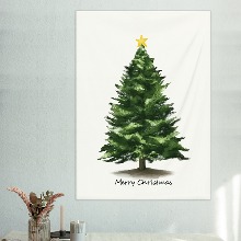 크리스마스 패브릭 포스터 _ Tree